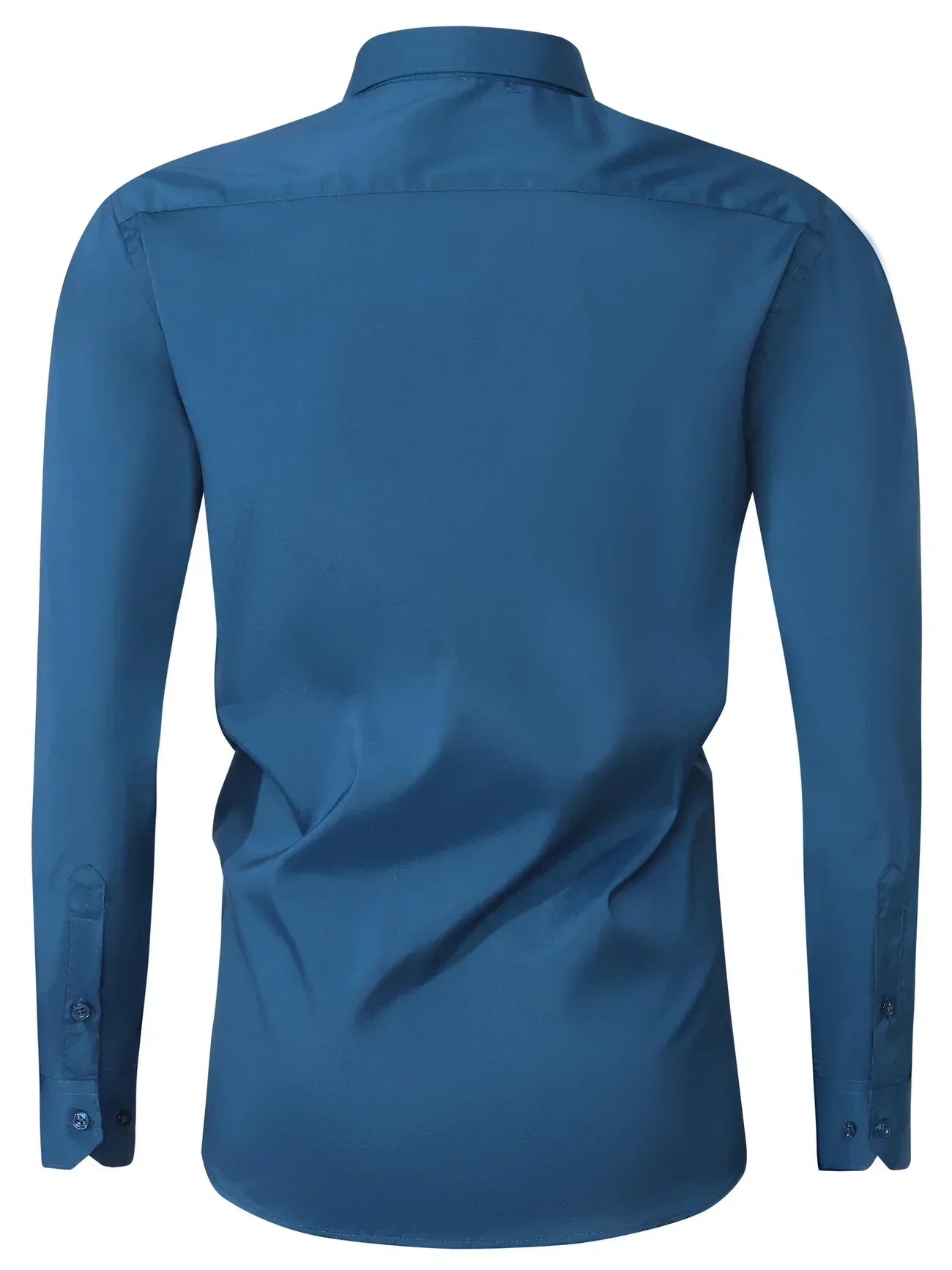 Zavelli™ - Elegante camicia a maniche lunghe con bottoni