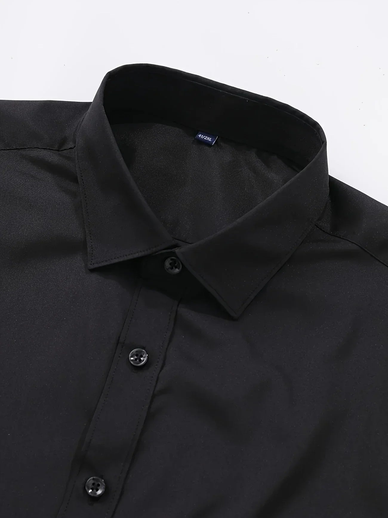 Zavelli™ - Elegante camicia a maniche lunghe con bottoni