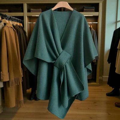 Zavelli™ | Poncho Elegante con Nastro