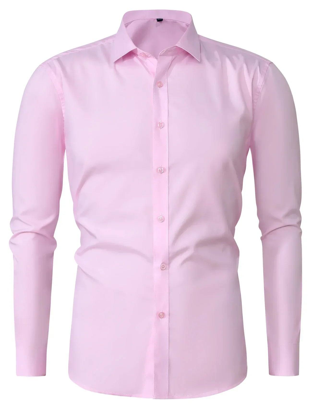 Zavelli™ - Elegante camicia a maniche lunghe con bottoni