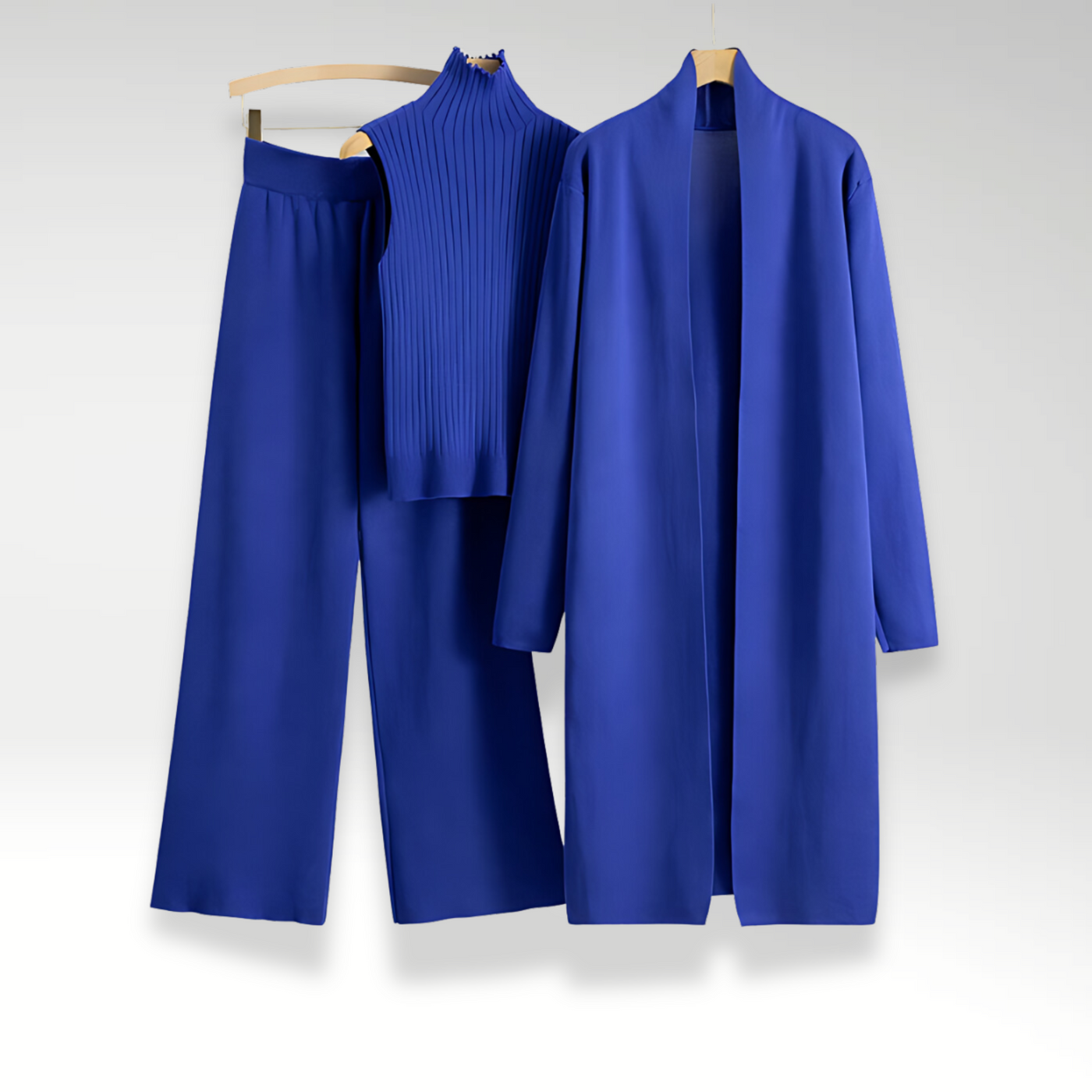 Zavelli™ - Completo tre pezzi in maglia Luxe