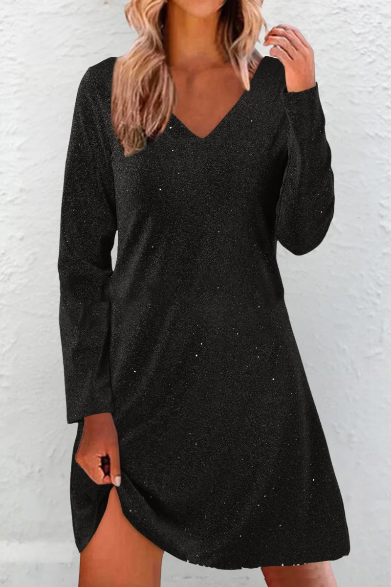 Zavelli™ | Mini abito elegante con paillettes