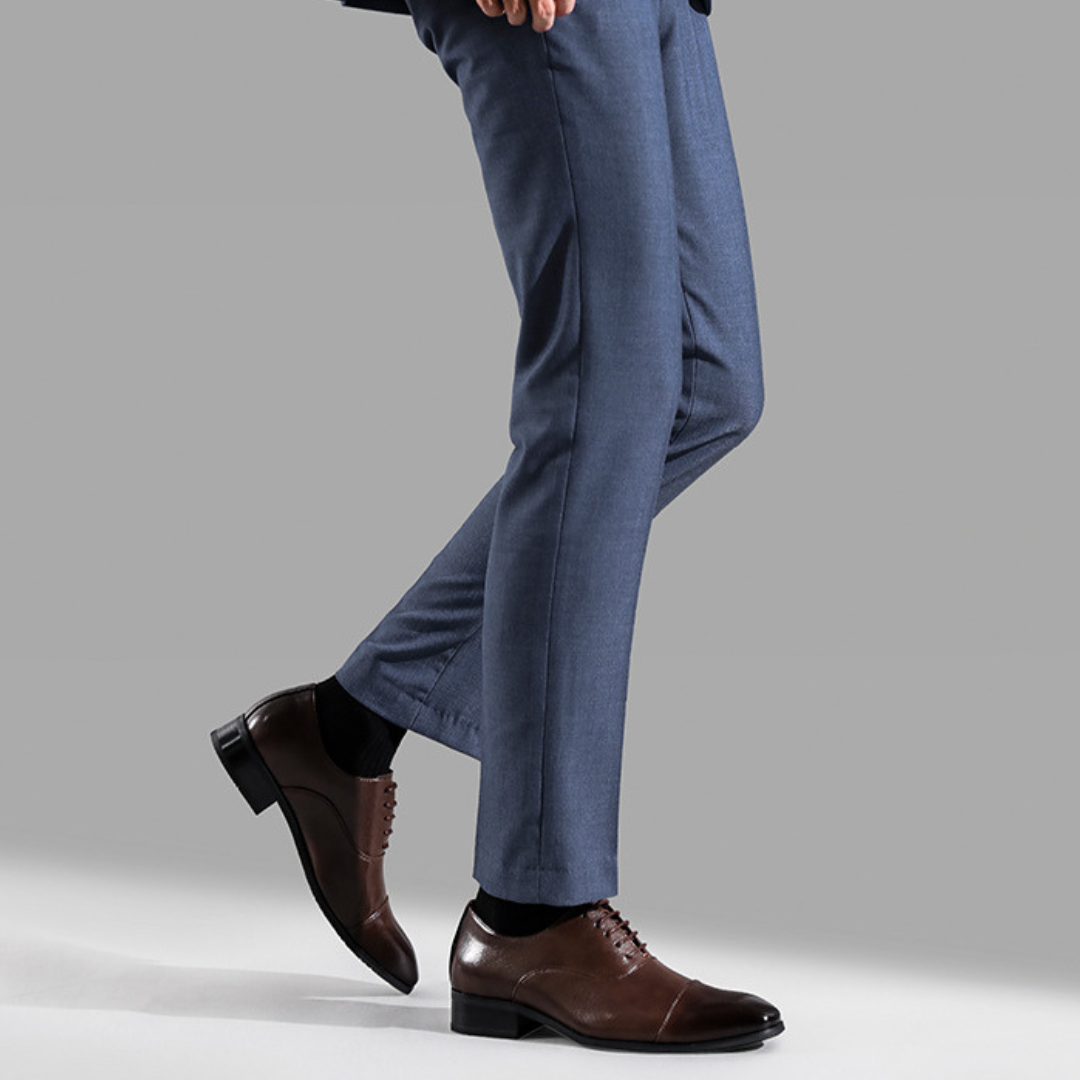 Zavelli™ - Scarpe classiche in pelle.