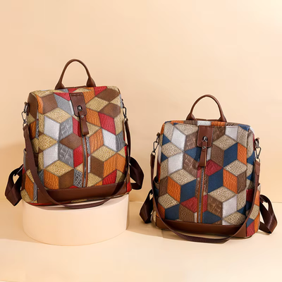 Zavelli™ | Zaino Mosaico antivol impermeabile