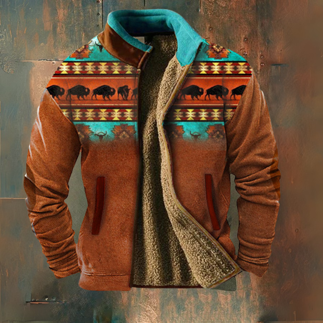 Zavelli™ | Giacca in pile casual per uomo