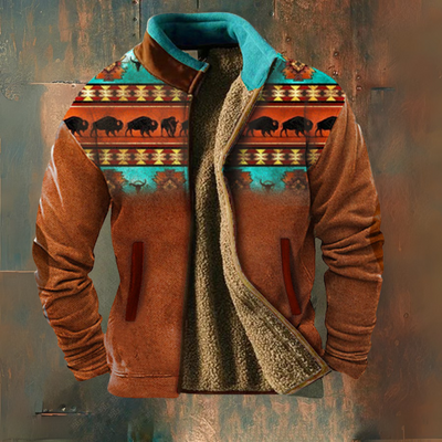 Zavelli™ | Giacca in pile casual per uomo