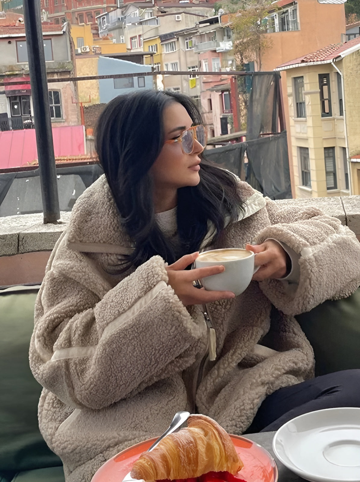 Zavelli™ | Cappotto Teddy Oversize