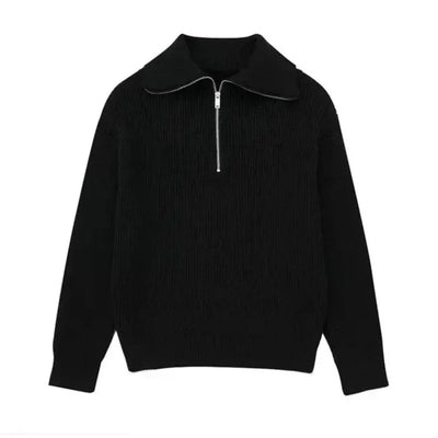 Zavelli™ - Maglione a righe con zip