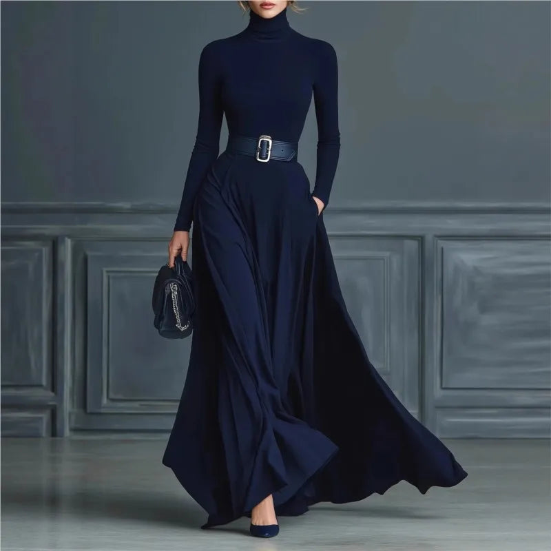 Zavelli™ | Abito Eleganza Blu Notte