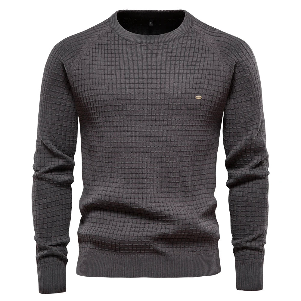 Zavelli™ | Maglione da uomo con motivo a rombi