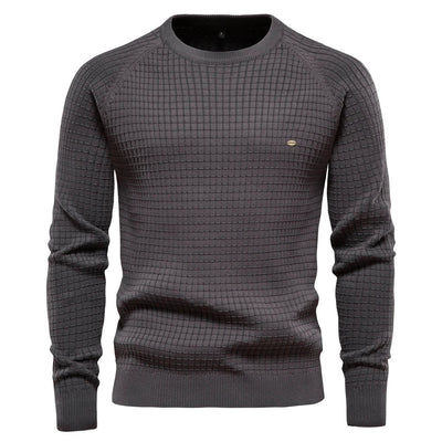 Zavelli™ | Maglione da uomo con motivo a rombi