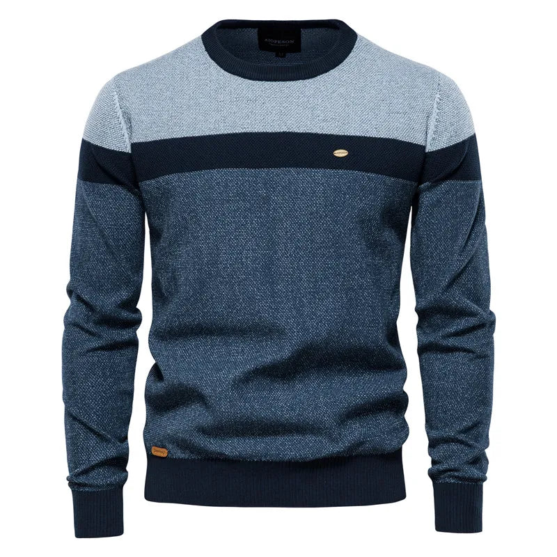 Zavelli™ | Maglione da uomo con scollo rotondo