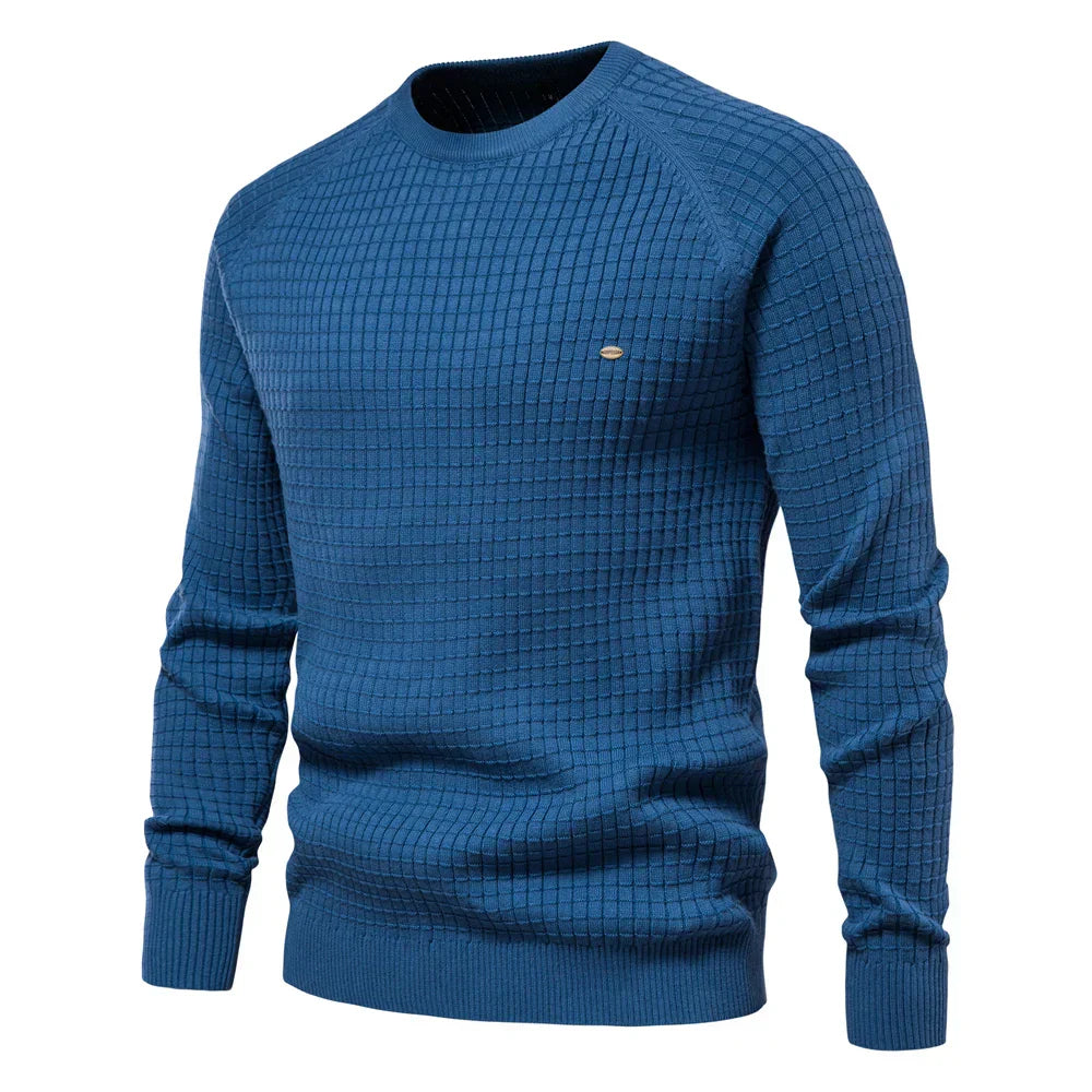 Zavelli™ | Maglione da uomo con motivo a rombi