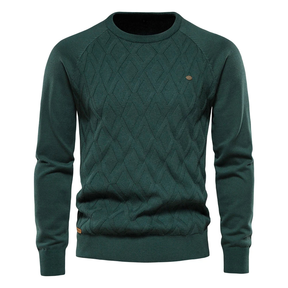 Zavelli™ | Maglione da Uomo con Motivo a Righe