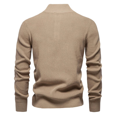 Zavelli™ | Maglione da uomo con design a bottoni