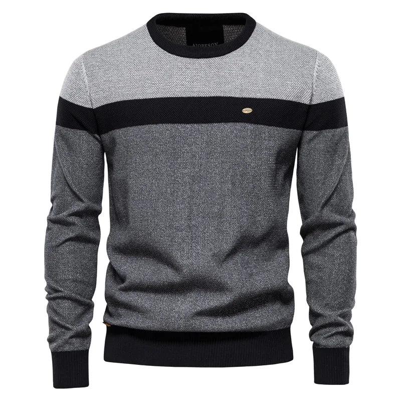 Zavelli™ | Maglione da uomo con scollo rotondo