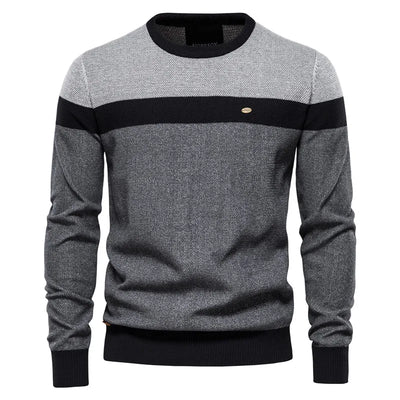 Zavelli™ | Maglione da uomo con scollo rotondo