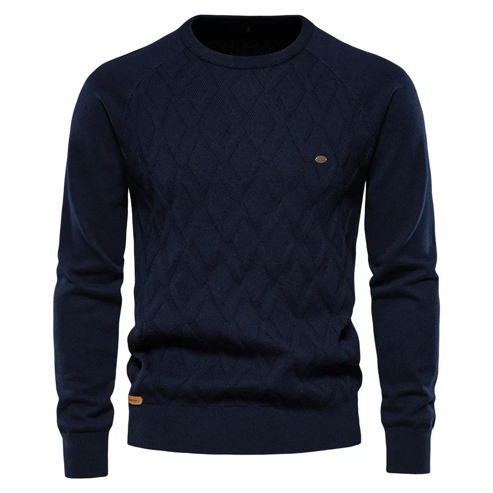 Zavelli™ | Maglione da Uomo con Motivo a Righe
