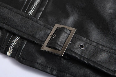 Zavelli™ | Giacca biker in pelle