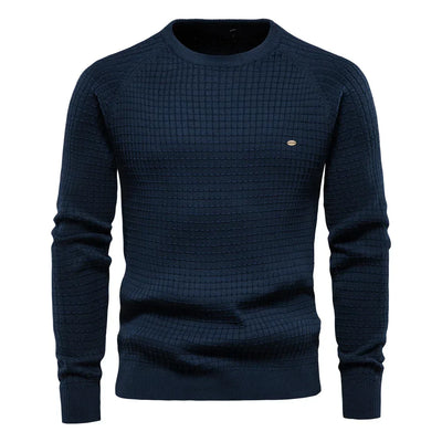 Zavelli™ | Maglione da uomo con motivo a rombi