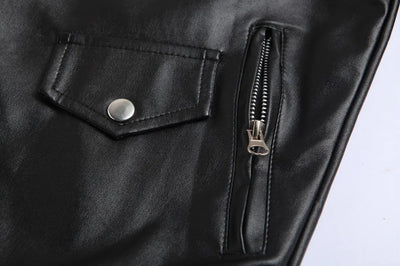 Zavelli™ | Giacca biker in pelle