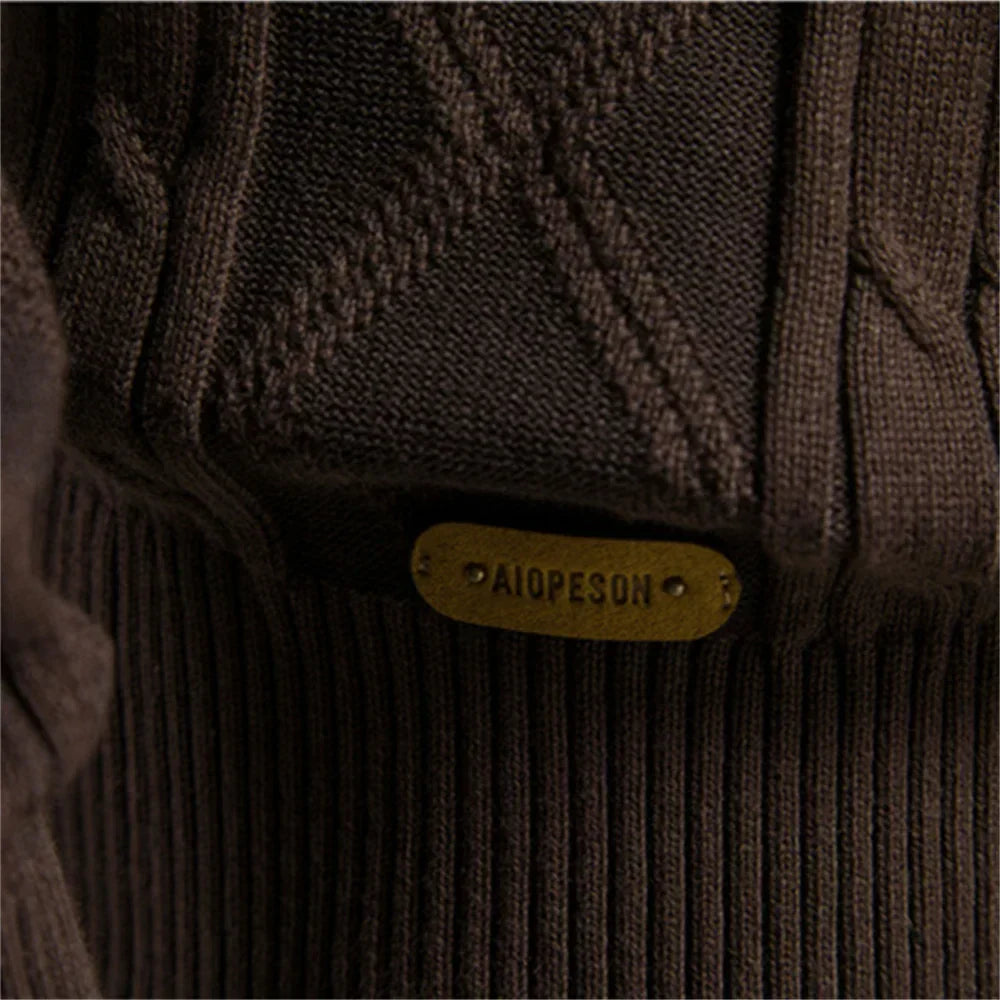 Zavelli™ | Cardigan da Uomo con Chiusura a Bottoni