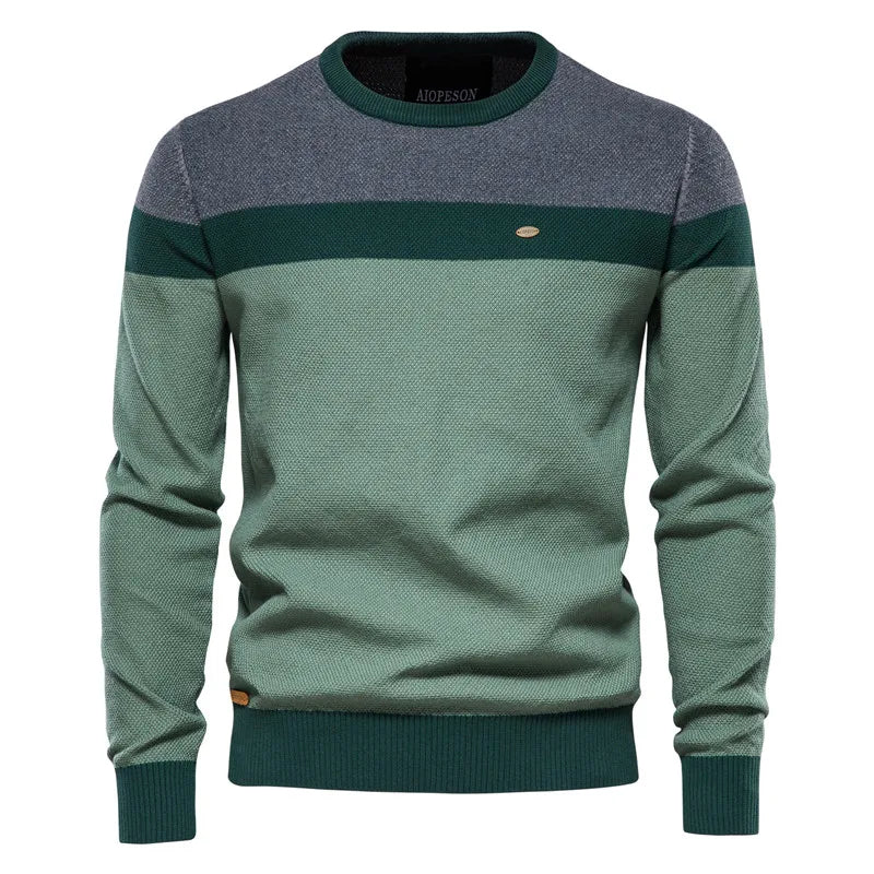 Zavelli™ | Maglione da uomo con scollo rotondo