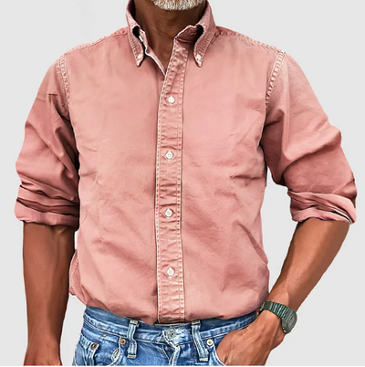 Zavelli™ | Camicia Classica a Maniche Lunghe