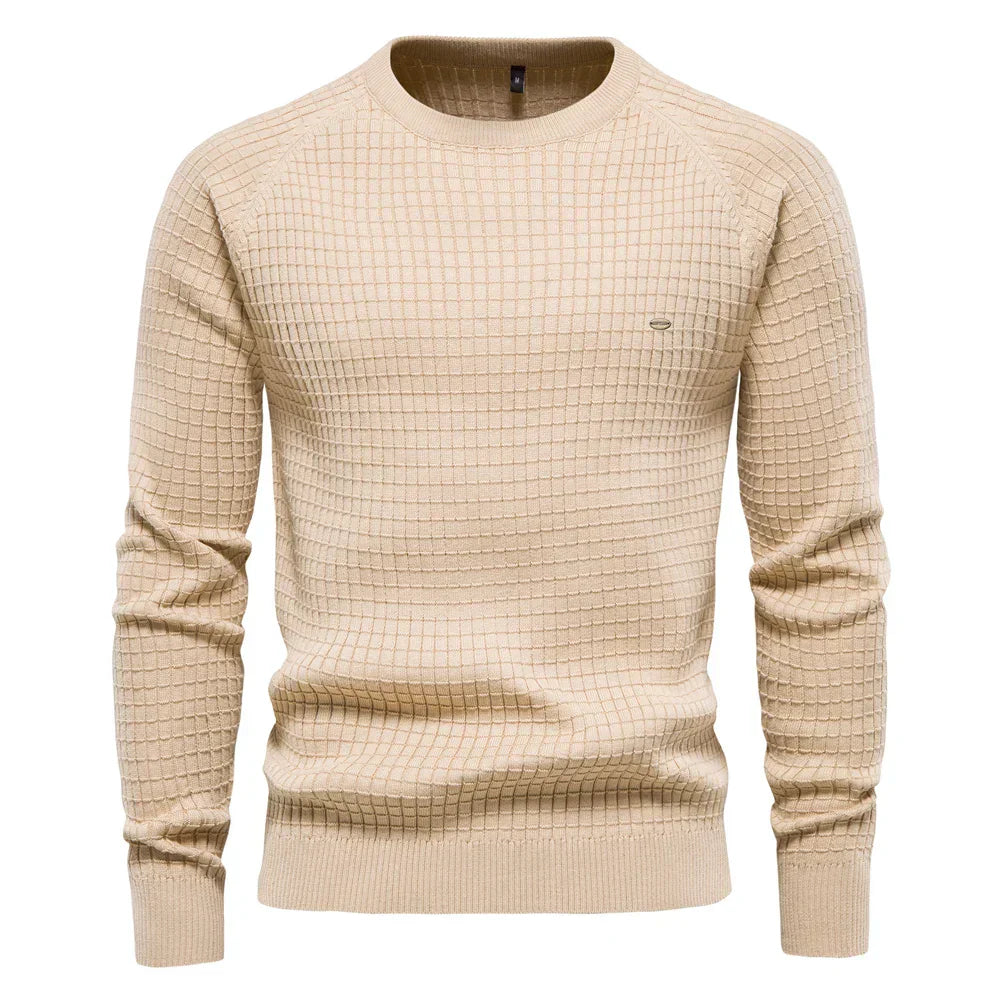 Zavelli™ | Maglione da uomo con motivo a rombi