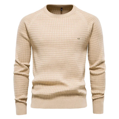 Zavelli™ | Maglione da uomo con motivo a rombi