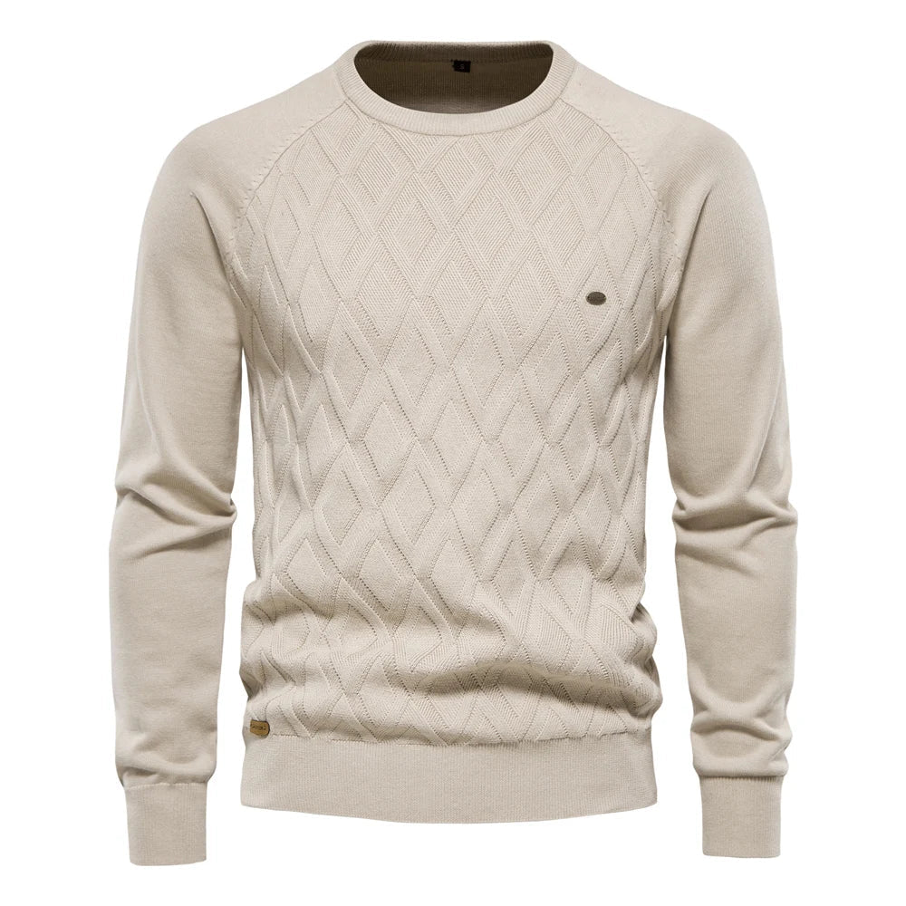 Zavelli™ | Maglione da Uomo con Motivo a Righe