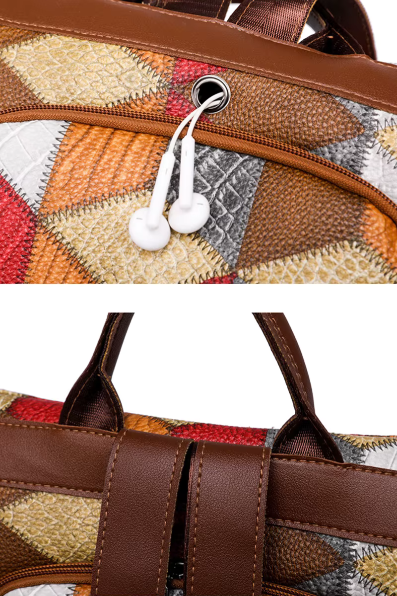 Zavelli™ | Zaino Mosaico antivol impermeabile