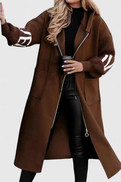 Zavelli™ | Cappotto Elegante con Cappuccio