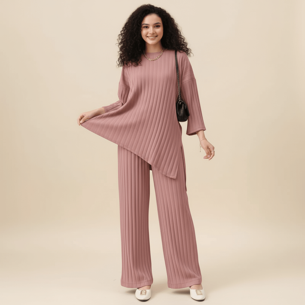 Zavelli™ | Completo elegante con top e pantaloni