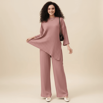 Zavelli™ | Completo elegante con top e pantaloni