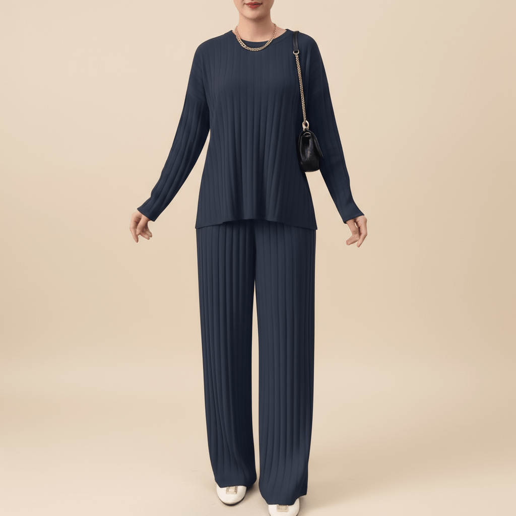 Zavelli™ | Completo elegante con top e pantaloni