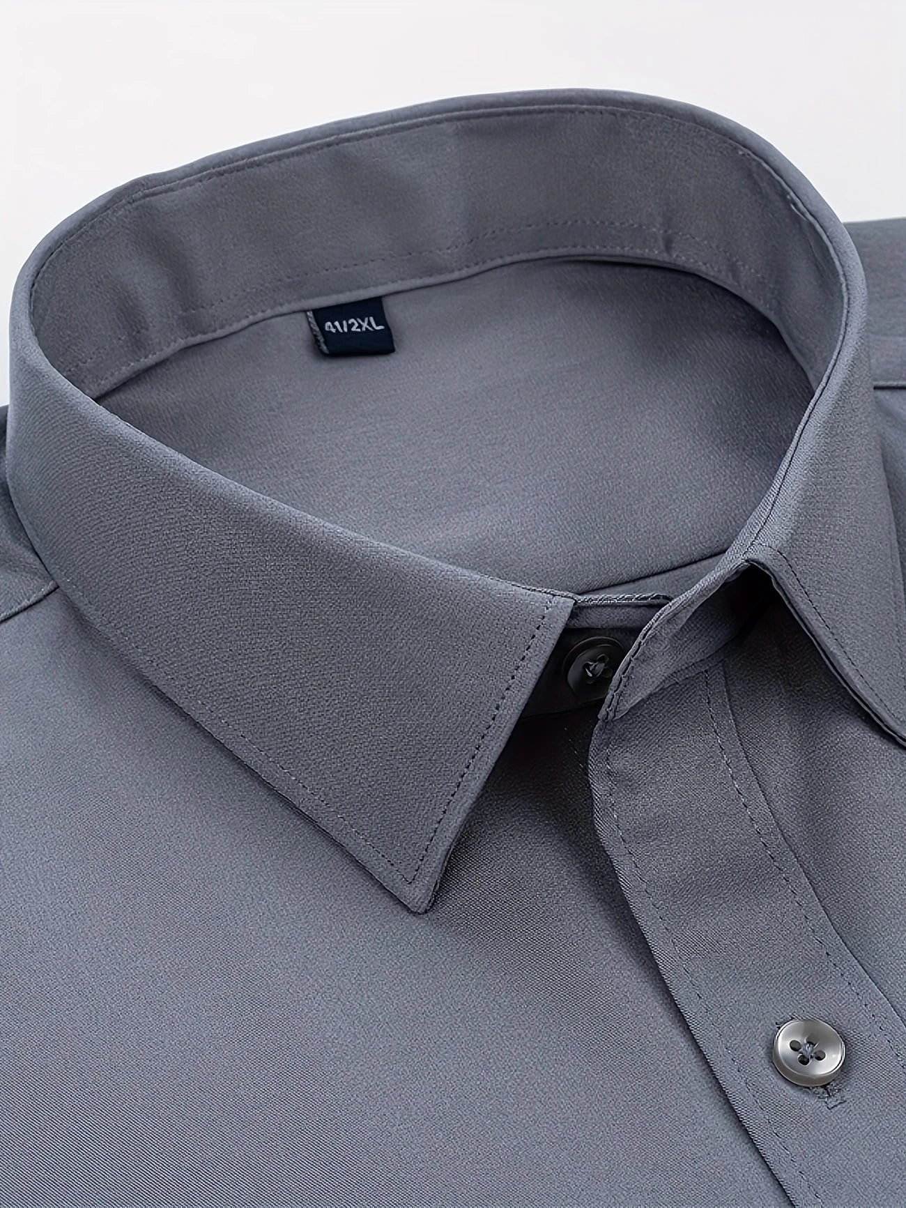 Zavelli™ - Elegante camicia a maniche lunghe con bottoni