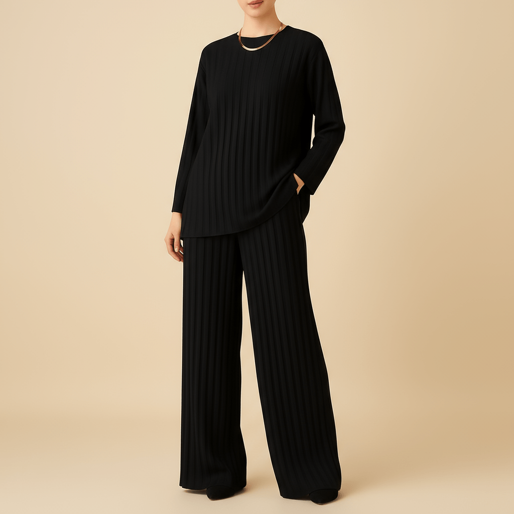 Zavelli™ | Completo elegante con top e pantaloni