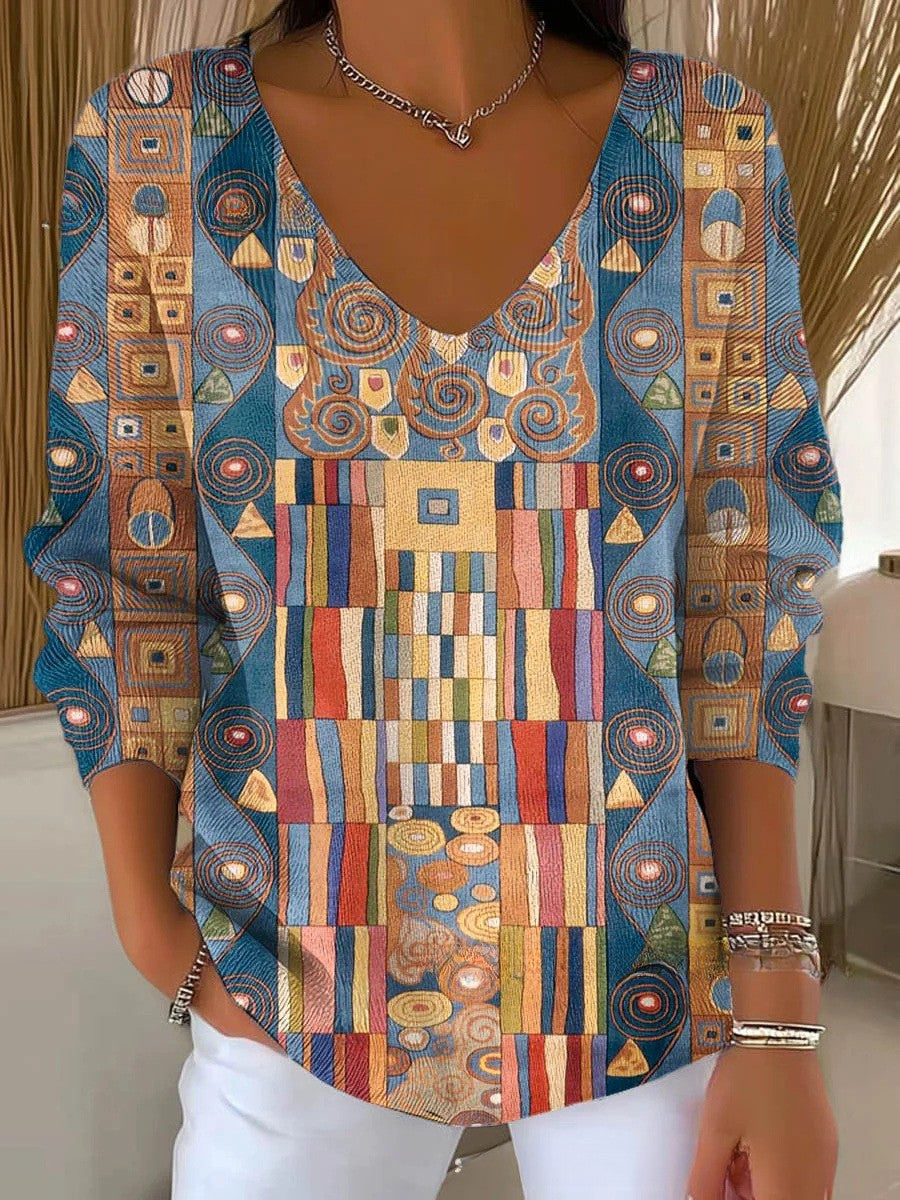 GABRIELLE | Maglione con scollatura a V