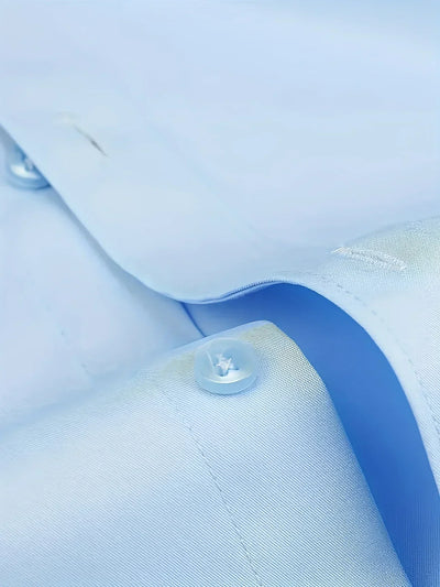 Zavelli™ - Elegante camicia a maniche lunghe con bottoni