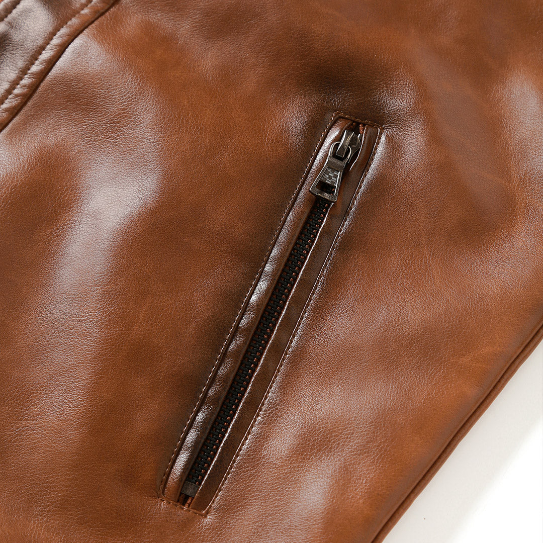 Nico | Giacca in Pelle Cruiser